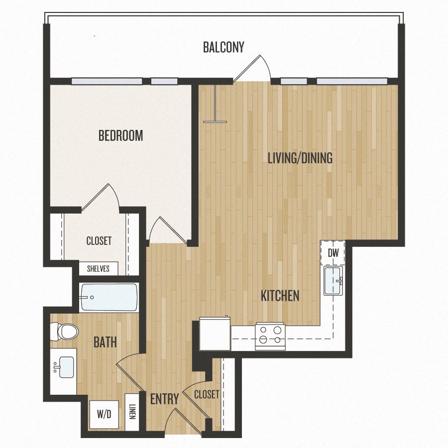 Aura Burnside Apartments C5 Floor Plan
