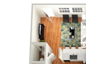 2 Bed 2.5 Bath Floor Plan 2 Bed 2.5 Bath Floor Plan at Sundance Creek Apartments, McDonough, GA
