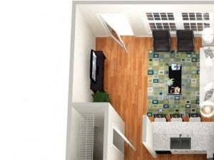 2 Bed 2 Bath Floor Plan 2 Bed 2 Bath Floor Plan at Sundance Creek Apartments, McDonough, 30253