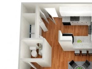 AZALEA 2 Bed 2.5 Bath Floor Plan AZALEA 2 Bed 2.5 Bath Floor Plan at Sundance Creek Apartments, McDonough