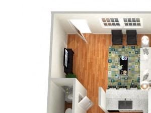 TULIP 2 bedroom 2.5 bath Floor Plan TULIP 2 bedroom 2.5 bath Floor Plan at Sundance Creek Apartments, McDonough, GA