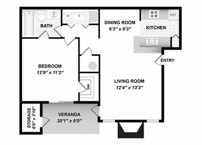 3100 North Elm Street 1-2 Beds Apartment for Rent - Photo Gallery 19