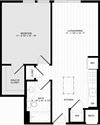 1 Bed 1 Bath A1M