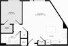 1 Bed 1 Bath A4