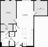 1 Bed 1 Bath Den B1D