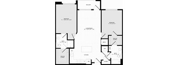 2 Bed 2 Bath C1F