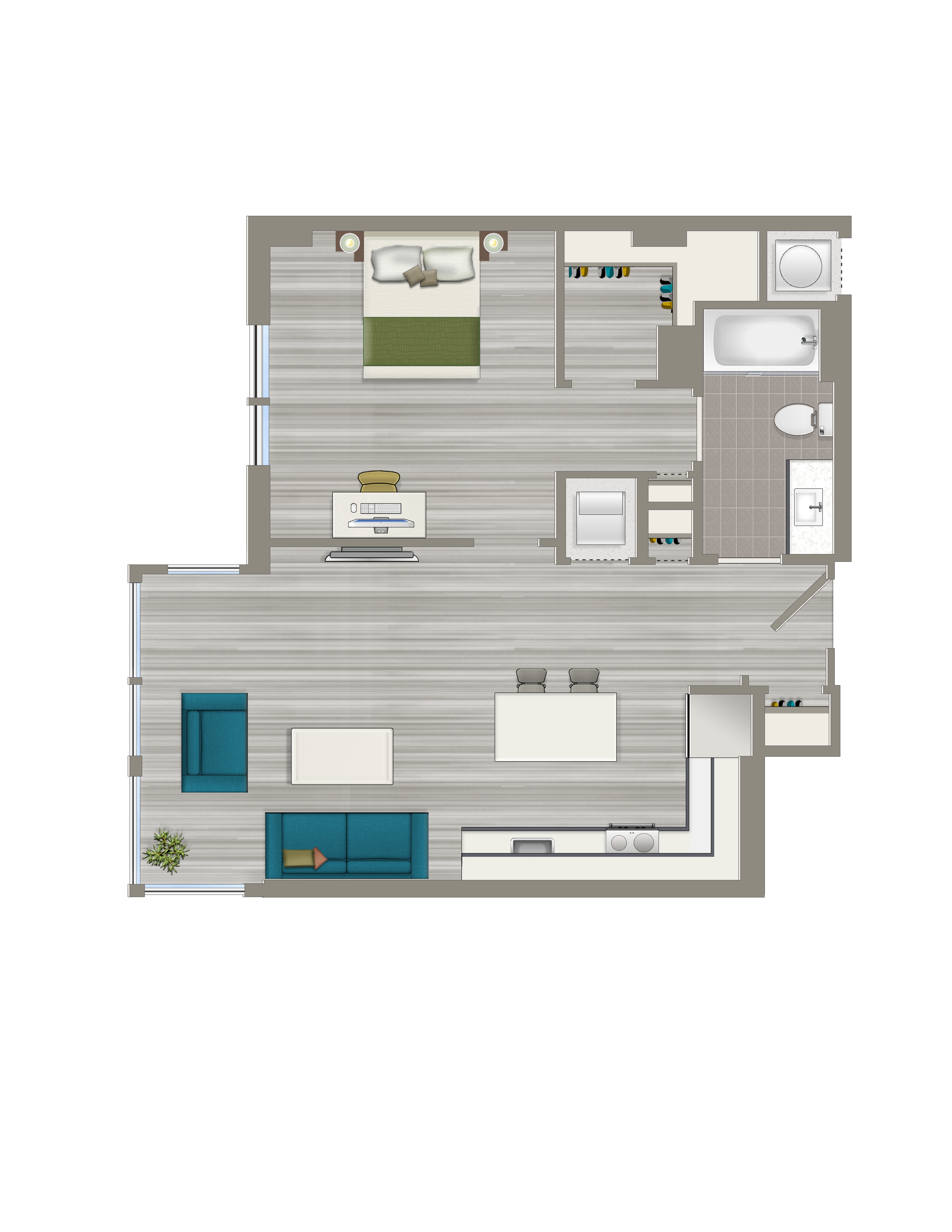 734-Square-Foot-One-Bedroom-Floorplan-Available-For-Rent-Avec-On-H-Street