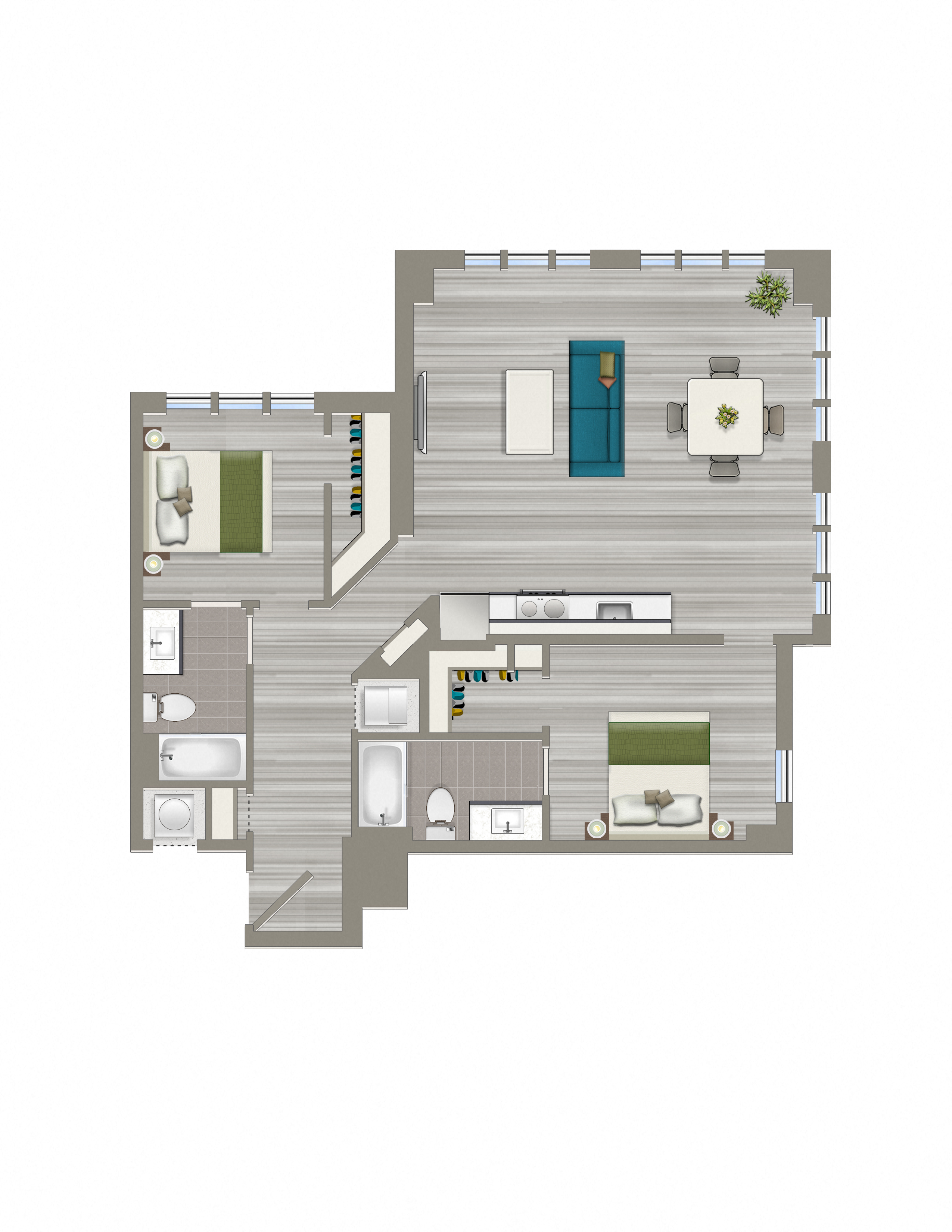 1110-Square-Foot-Two-Bedroom-Two-Bathroom-Floorplan-Available-For-Rent-Avec-On-H-Street
