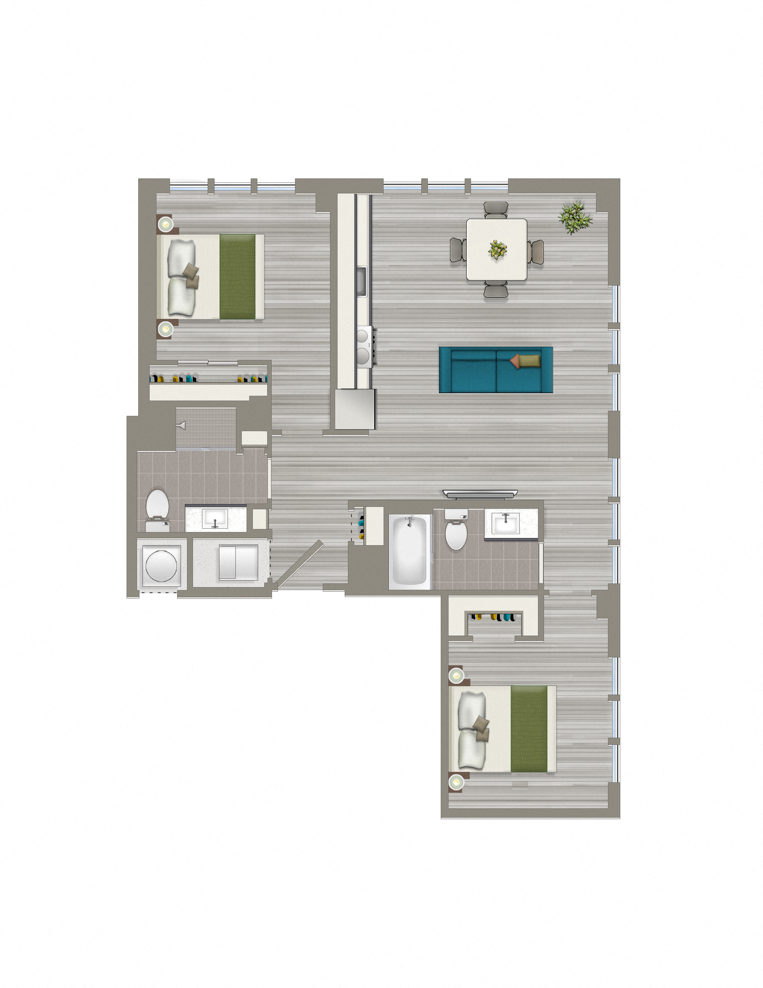 991-Square-Foot-Two-Bedroom-Two-Bathroom-Floorplan-Available-For-Rent-Avec-On-H-Street