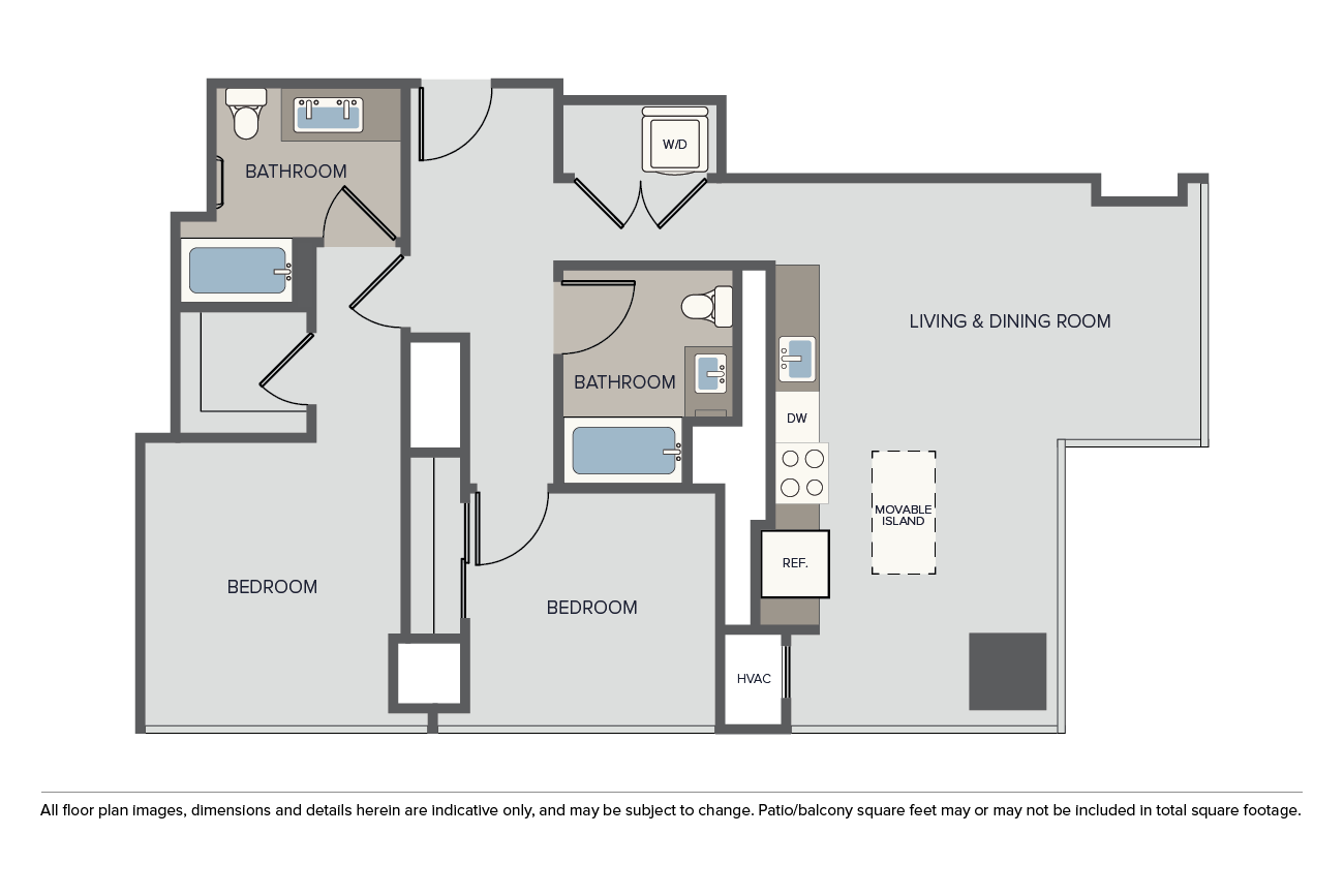 Plan Skyline Davidson Penthouse