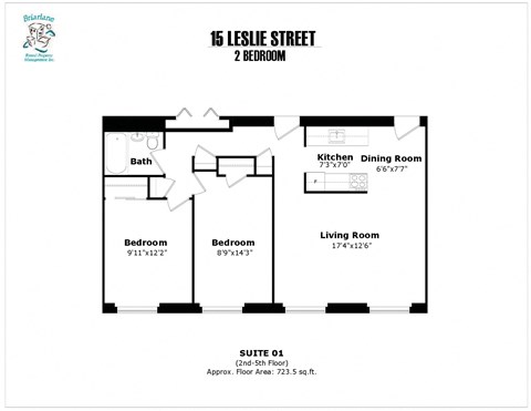 15 Leslie Street 2-3 Beds Apartment for Rent - Photo Gallery 8