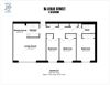 3 bedroom, 1 bathroom,West Side