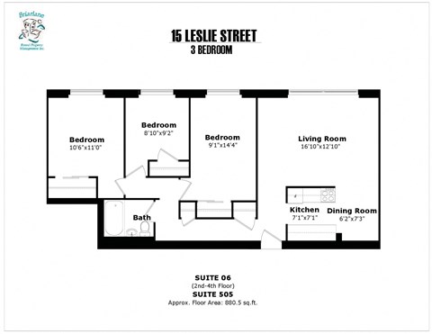 15 Leslie Street 2-3 Beds Apartment for Rent - Photo Gallery 11