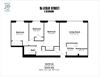3 bedroom, 1 bathroom,East Side, beside elevator