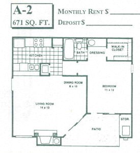 Spacious living area Large patio or balconies