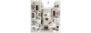 2 Bedroom 2 Bath