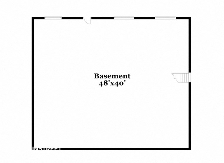 a white sheet of paper with the words basement 484140 on it