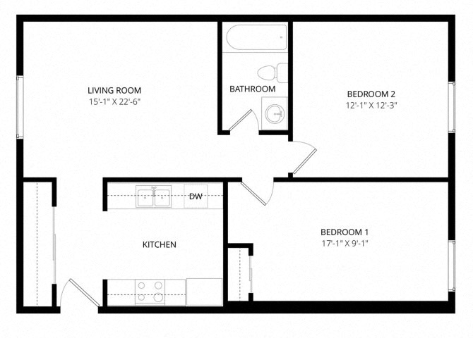 Amber Ridge Apartments - Floorplan
