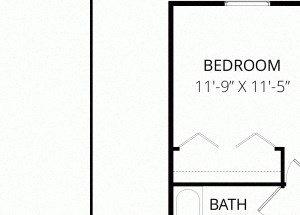 0 for the Two Bedroom Large floor plan.