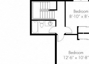 0 for the Two Bedroom floor plan.