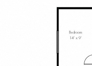0 for the Large Two bedroom one bath floor plan.