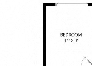 0 for the One bedroom floor plan.