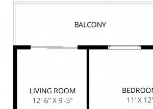 0 for the Large two bedroom floor plan.