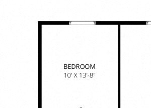 0 for the Large One Bedroom floor plan.