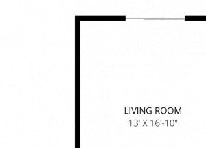0 for the One bedroom floor plan.