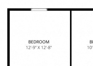 0 for the Two bedroom floor plan.