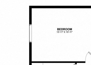 0 for the One Bedroom floor plan.