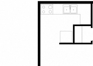 0 for the One Bedroom floor plan.