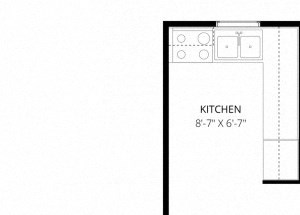 0 for the Studio floor plan.