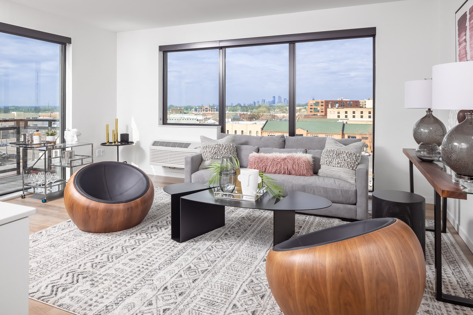 2 Bedroom Floor Plan Living Area at Platform