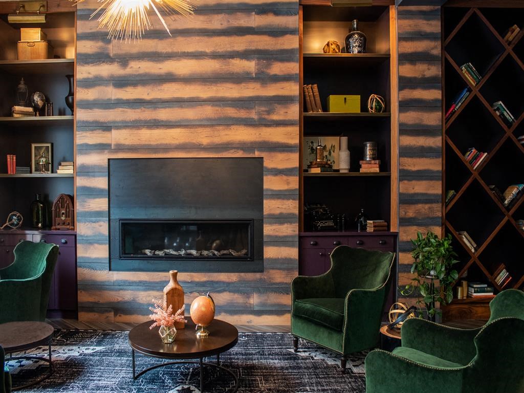 Fireplace at Holmes Beverly, Beverly, MA, 01915