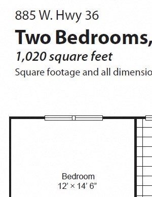 Victoria Flats floorplan Victoria Flats floorplan