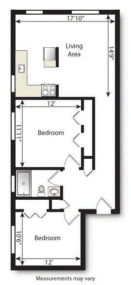2 Bedroom