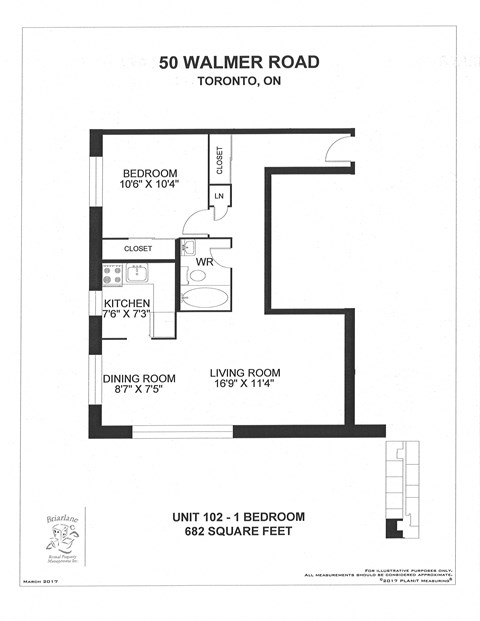 50 Walmer Road 1-2 Beds Apartment for Rent - Photo Gallery 8