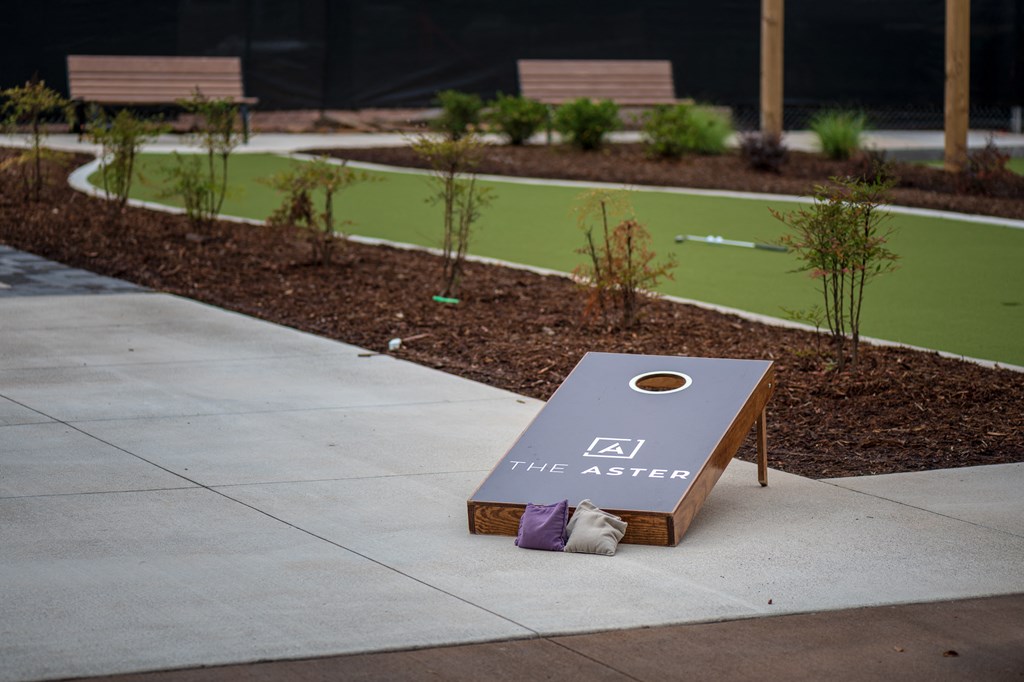 A Sign at The Aster Apartments, Cary, 27519