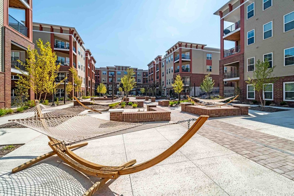 Hammock Garden at The Aster Apartments, Cary, North Carolina