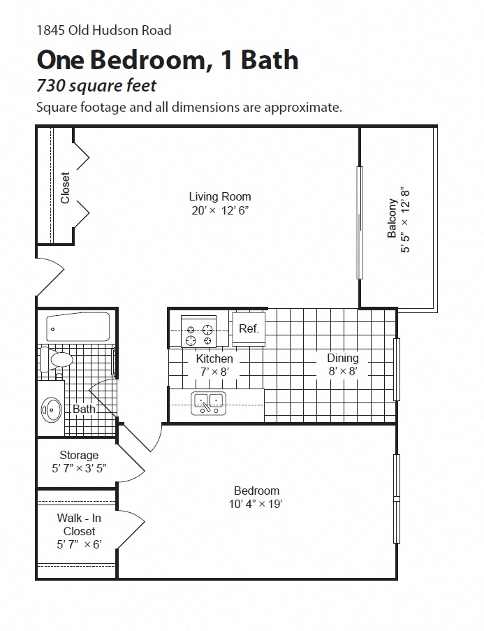 Old Hudson Place floorplan