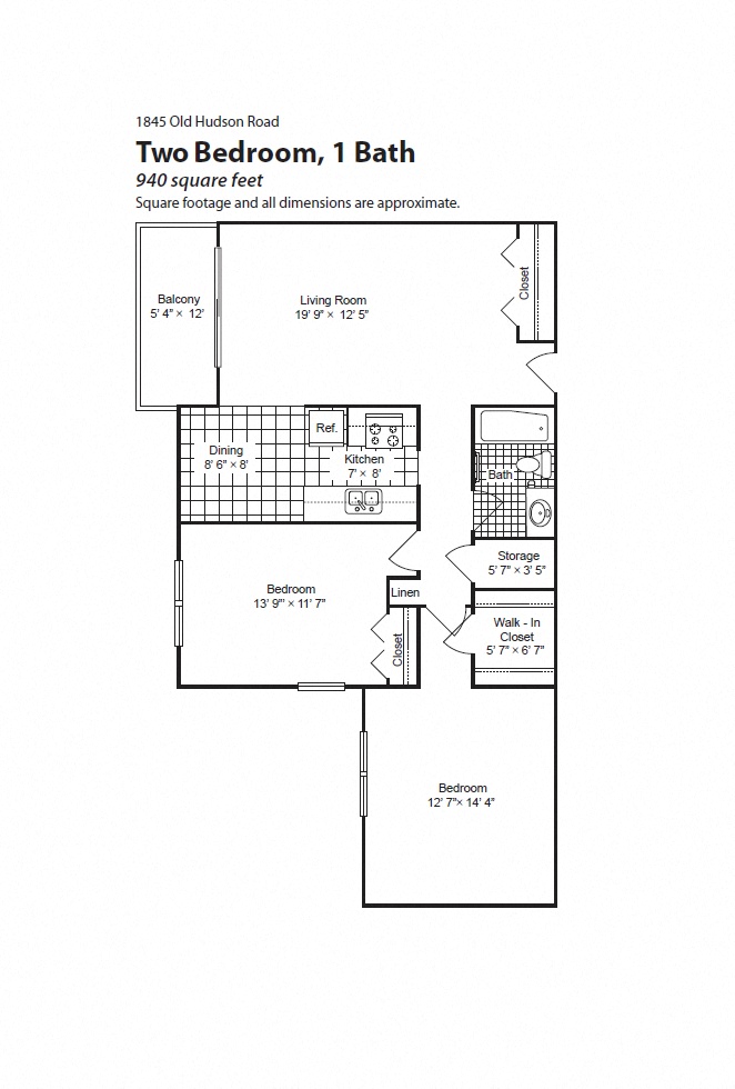 Old Hudson Place floorplan