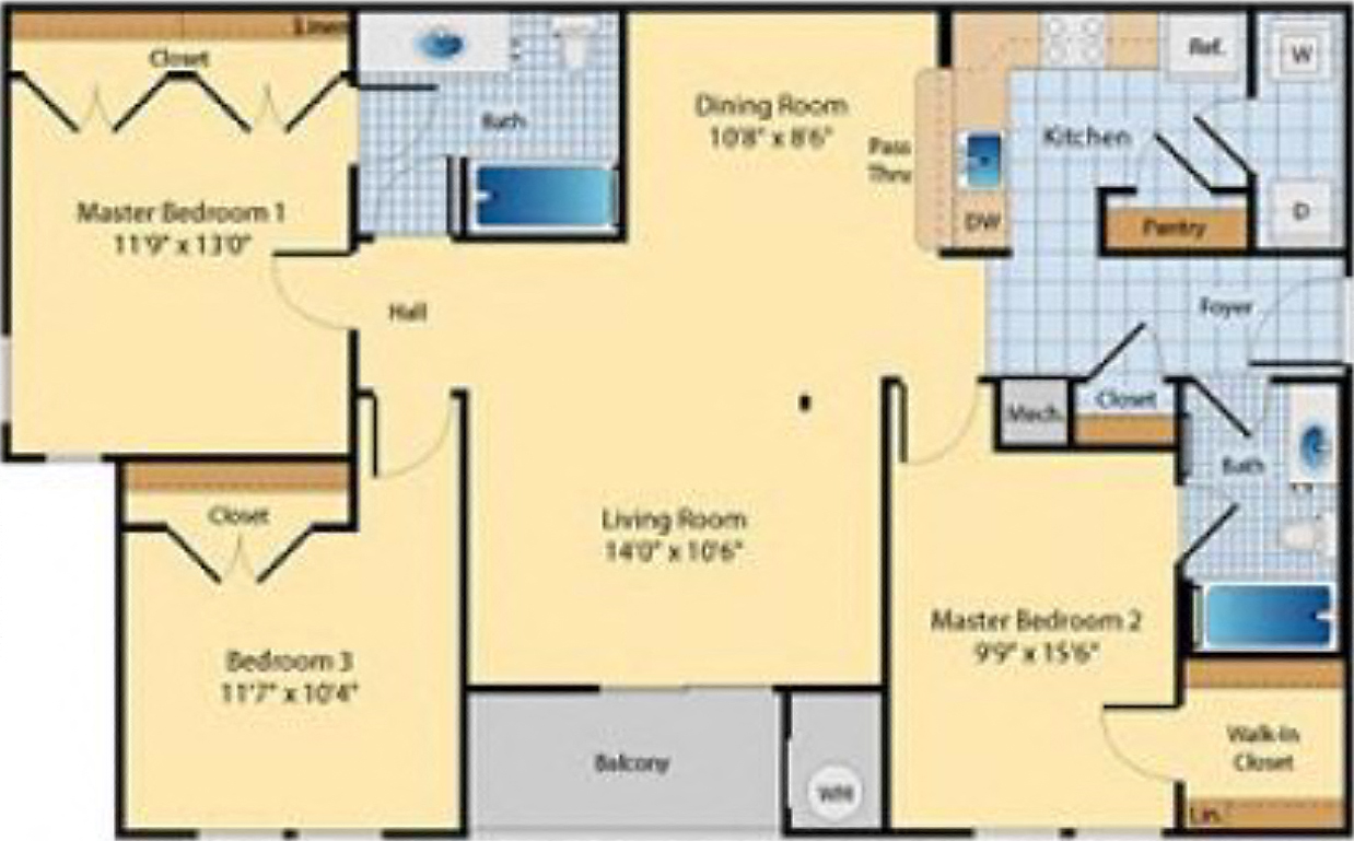 2327 Good Hope Ct. 2-3 Beds Apartment for Rent - Photo Gallery 19