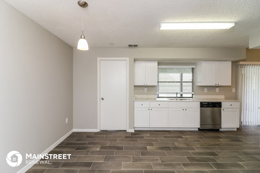 the kitchen is clean and ready for us to use