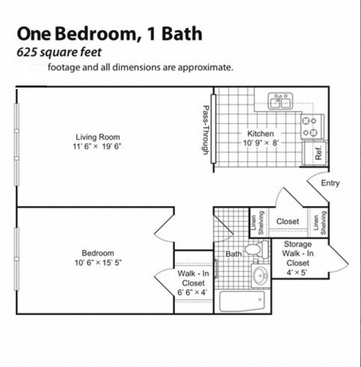 Priscilla Standish Apartments floorplan