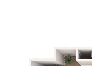 Hayes House - A5a - 1 bedroom and 1 bath - 3D Hayes House - A5a - 1 bedroom and 1 bath - 3D
