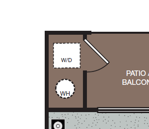 Metro 2 Bed 2 Bath Floorplan Metro 2 Bed 2 Bath Floorplan at Enclave at Warner Center, CA, 91303