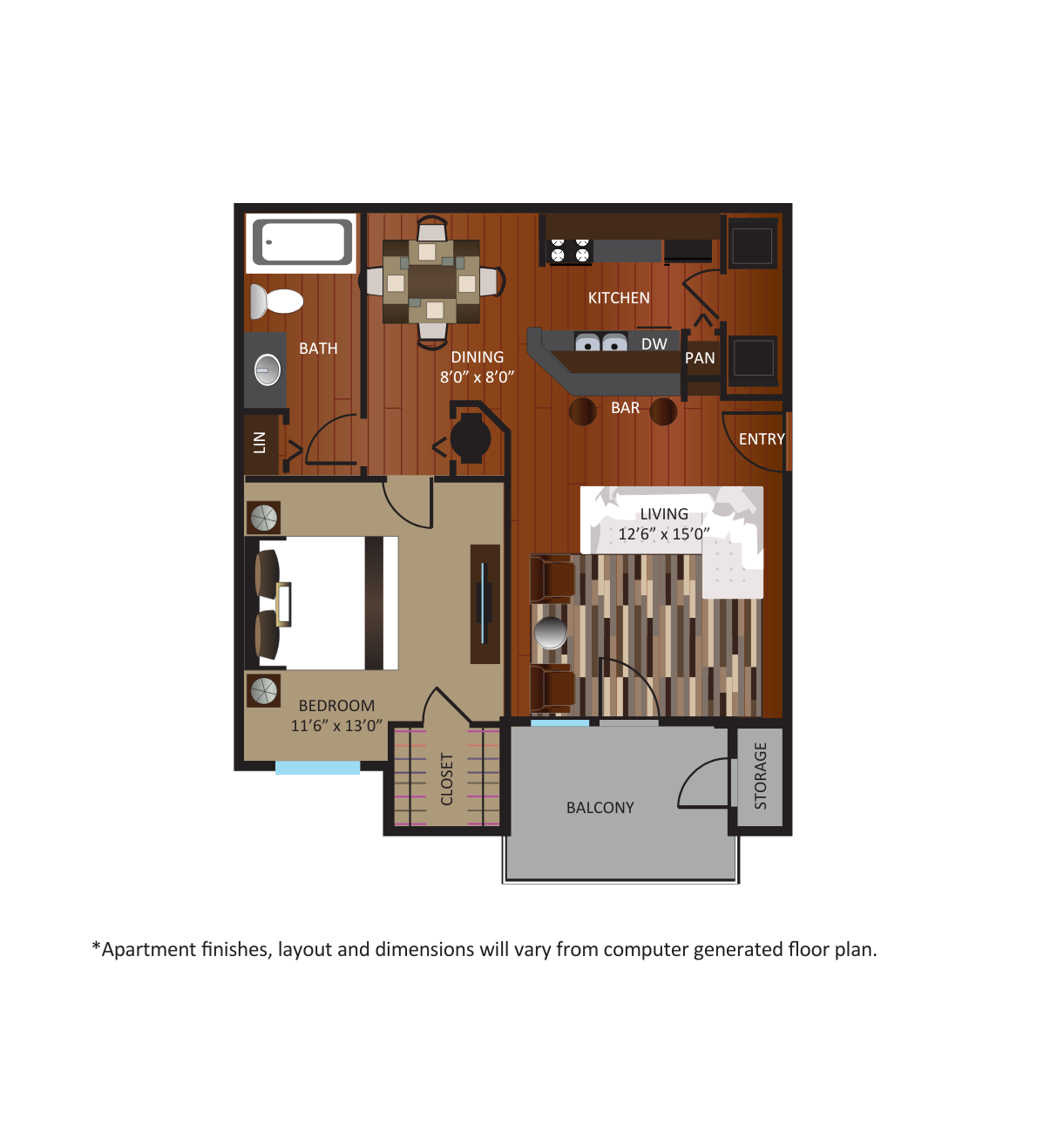 A2 Floorplan West Port Colony