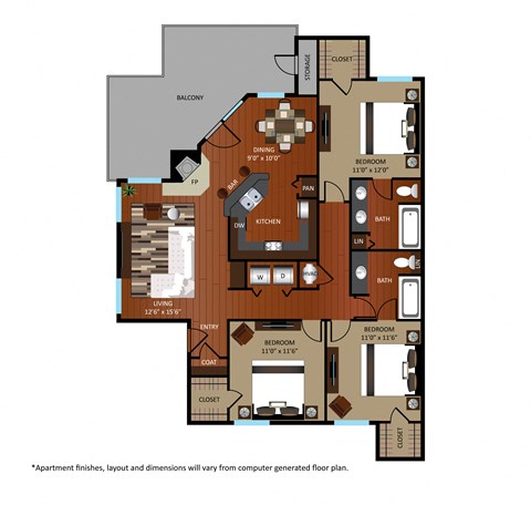 190 112th Ave N 1-3 Beds Apartment for Rent - Photo Gallery 25