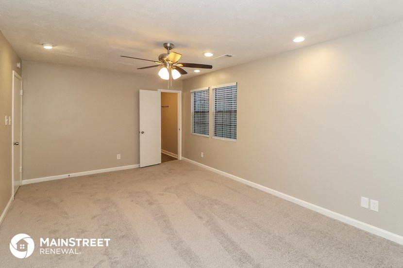 the living room is clean and ready to use